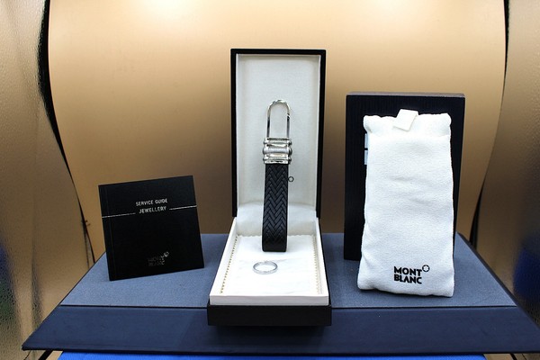 Montblanc MeisterstüCk SchlüSselanhäNger Leder Schwarz 105912-image