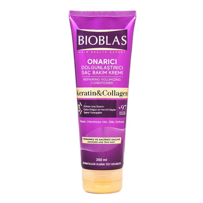 Bioblas Keratin-Collagen Conditioner for Fine and Damaged Hair, 250 ml