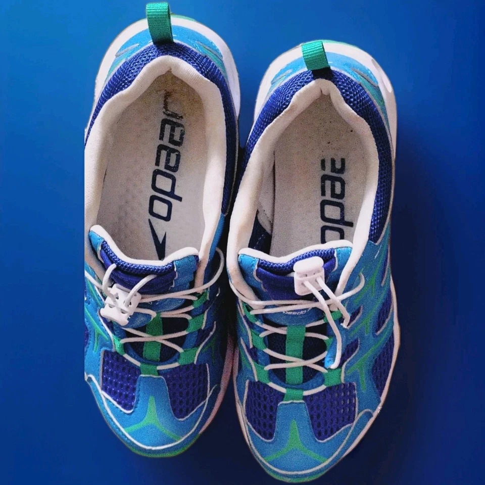 Zapatos para mujer Speedo Hydro Comfort 4.0 agua agua/azul/blanco talla 8 Foto 4 de 4