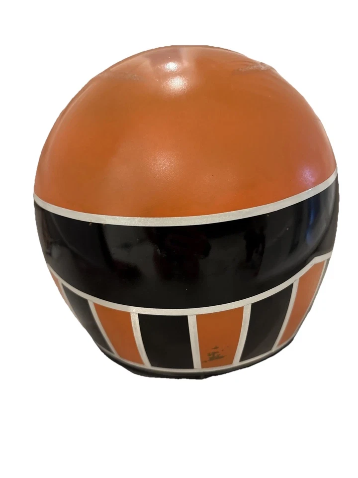 VTG 2000 Harley Davidson full face Helmet blK/orange XXL - Image 4 of 4