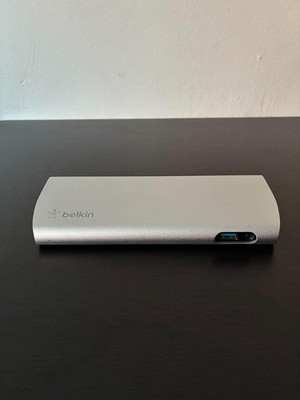 Belkin Thunderbolt 3 Dock F4U095 MacBook Dockingstation USB-C 85W Netzteil