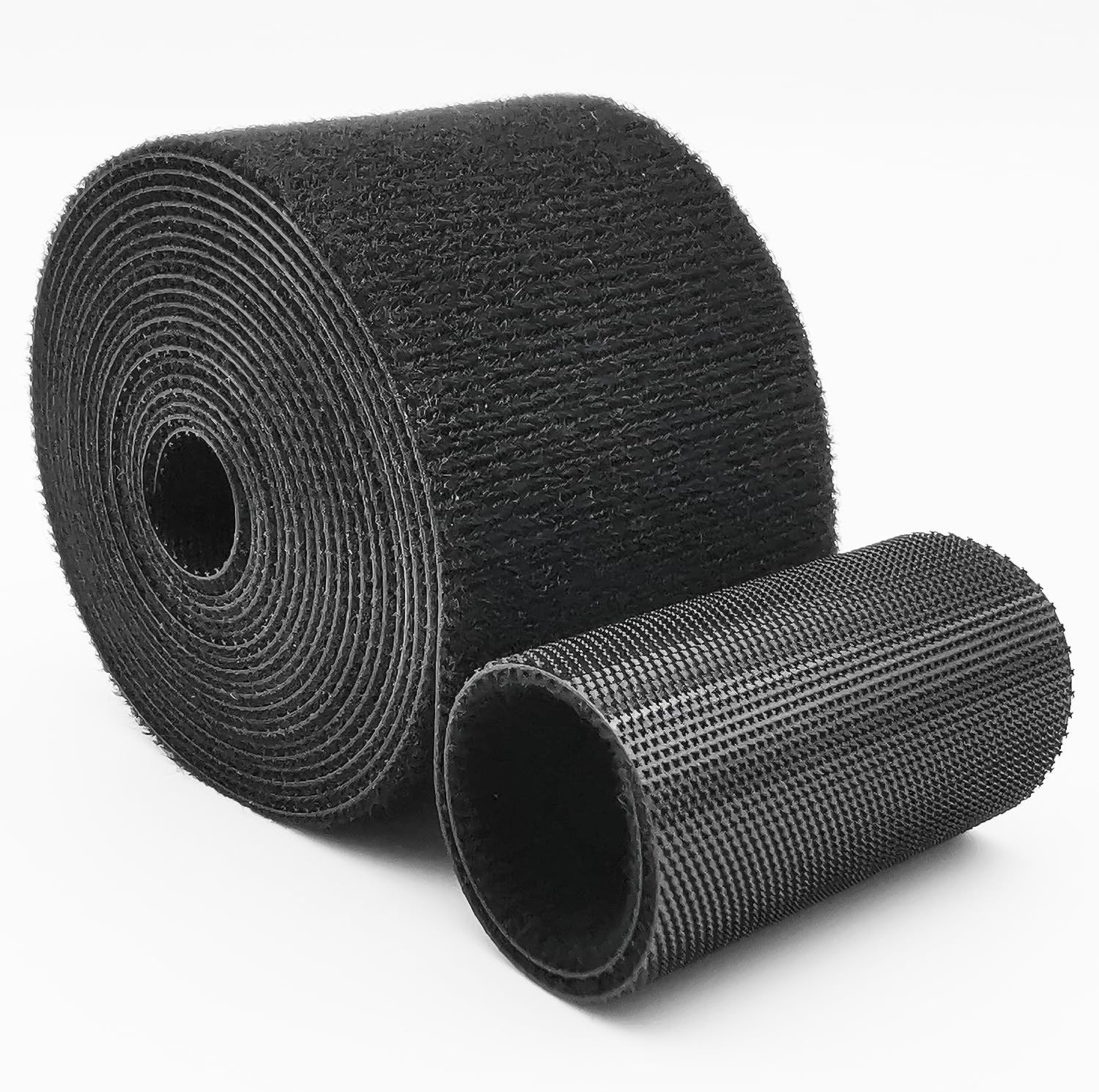 Matenf Double-Sided Hook and Loop Straps, Self-Gripping, 2 Inch Wide, Cut to Len