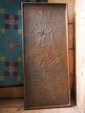 KSIA COPPER TRAY arts And Crafts School Tray Keswick Repousse Copper Tray