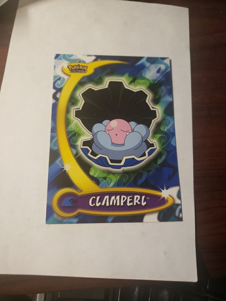 2004 Topps Pokémon Advanced Challenge #19 Clamperl