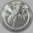 1 oz Scottsdale Cowboy Silver Round .9999 Fine Buffalo Privy BU Western Series