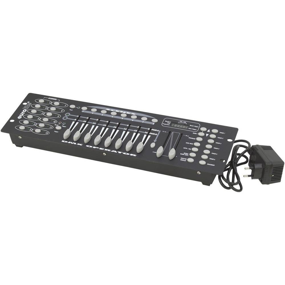 DMX Operator 192 Eurolite pupitre avec programmation 240 scènes audio - 2