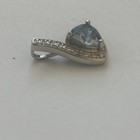 .925 Sterling Blue Stone Pendant — photo 4