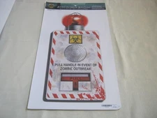 Spirit Halloween, ZOMBIE OUTBREAK BOX Cling