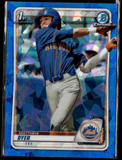 Matthew Dyer - 2020 MLB Bowman Draft Sapphire Card BD-92 