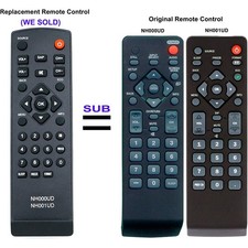 NH000UD Replace Remote Control fit For Emerson TV LC320EMFX LC195EMX LC320EMXF