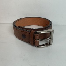 Genuine Top Grain Leather Belt Men  s 34 USA Made