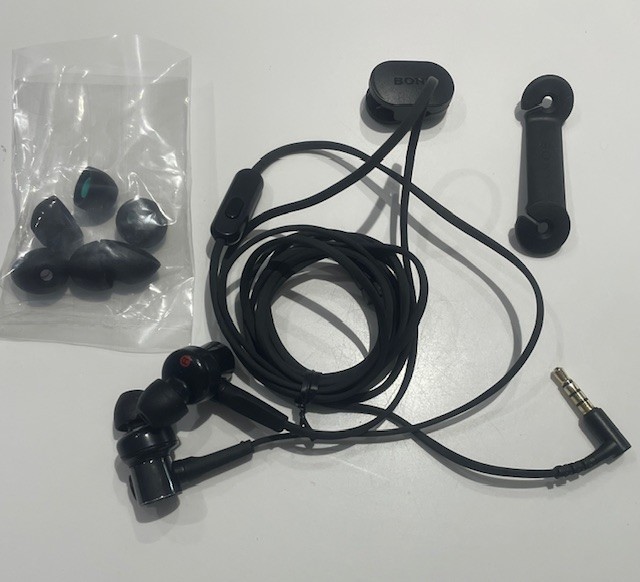 Sony MDR-XB50 Extra Bass In-Ear Headphones – Wired in Black
