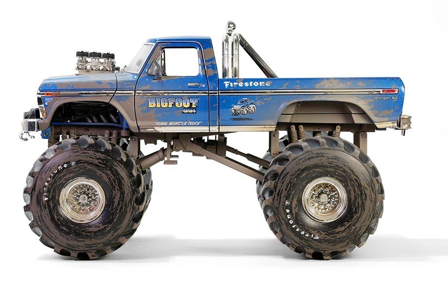 ビッグフット1974 フォード F-250モンスタートラックダーティバージョン GREENLIGHT,FORD F-250 Monster Truck dirty version #1 - 1974