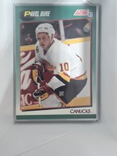 1991 Score Pavel Bure #49T Vancouver Canucks RC Rookie Card Hockey NHL Vintage. rookie card picture
