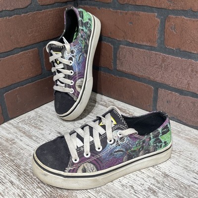 Monster Jam Grave Digger Boys Size 13 Shoes Kids Sneakers Skate