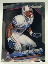 2025 PRIZM BLACK CRIS DISHMAN FOOTBALL CARD OILERS TITANS NFL 66 panini