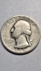 1932 S Quarter Key Date 1st Year Issue Washington Scarce 90% Silver Coin