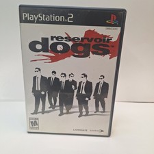 Reservoir Dogs Sony PlayStation 2 PS2 Game Case and Manual, And Game