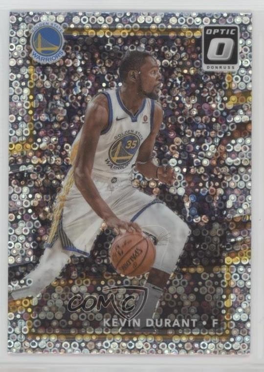 2017-18 Panini Donruss Optic Fast Break Holo Prizm Kevin Durant #47 0s5s