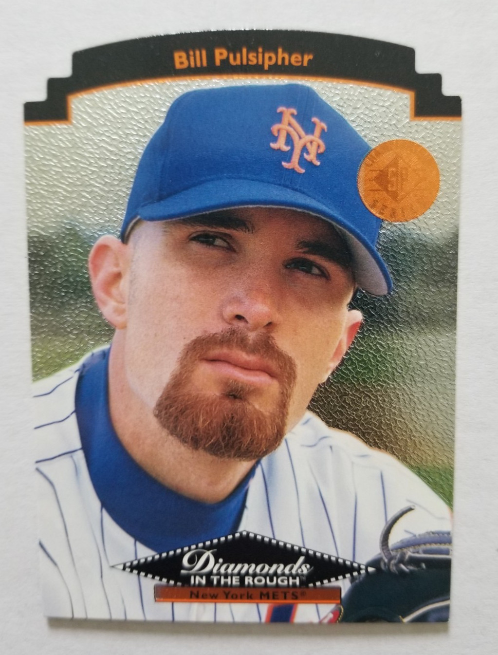 1995 SP Championship Series Diamonds in the Rough Die-Cut Bill Pulsipher #5