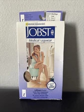 JOBST UltraSheer 30-40mmHg Knee Hi CT Silky Beige Large New In Box