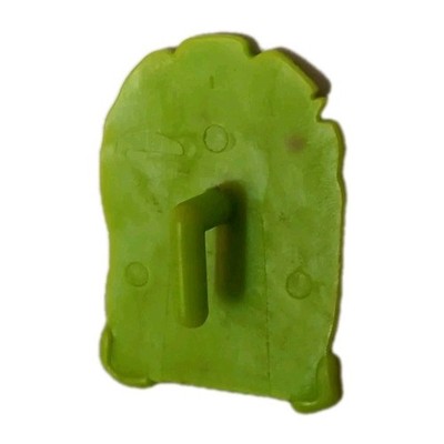 Vintage TMNT 1991 Rahzar Green Gravestone Shield Teenage Mutant Ninja Turtles 