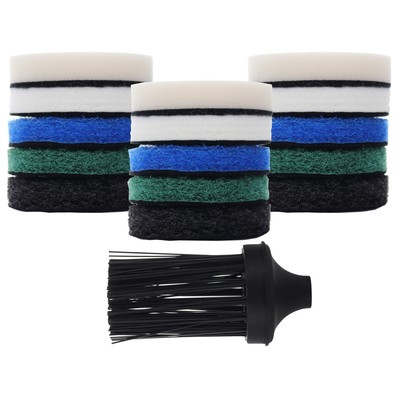 Dremel Versa Power Scrubber Accessory Mega Kit W/Bag (16pcs)