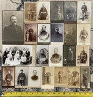 LOT x16 WW1 WWI Imperial German Army Military Cabinet Cards Photos Photographs