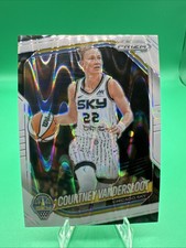 2025 Panini Prizm WNBA White Seismic Prizm #124 Courtney Vandersloot