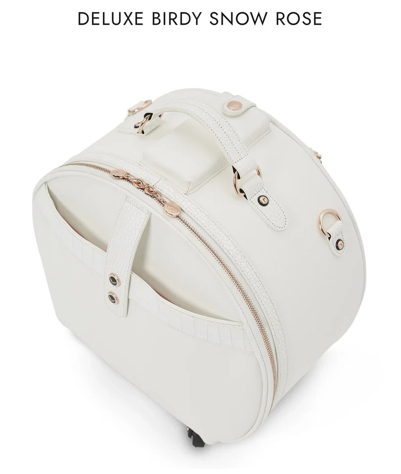 Smart Birdy Snow Gator con adornos de oro rosa equipaje bolsa de viaje nueva en caja Foto 3 de 4