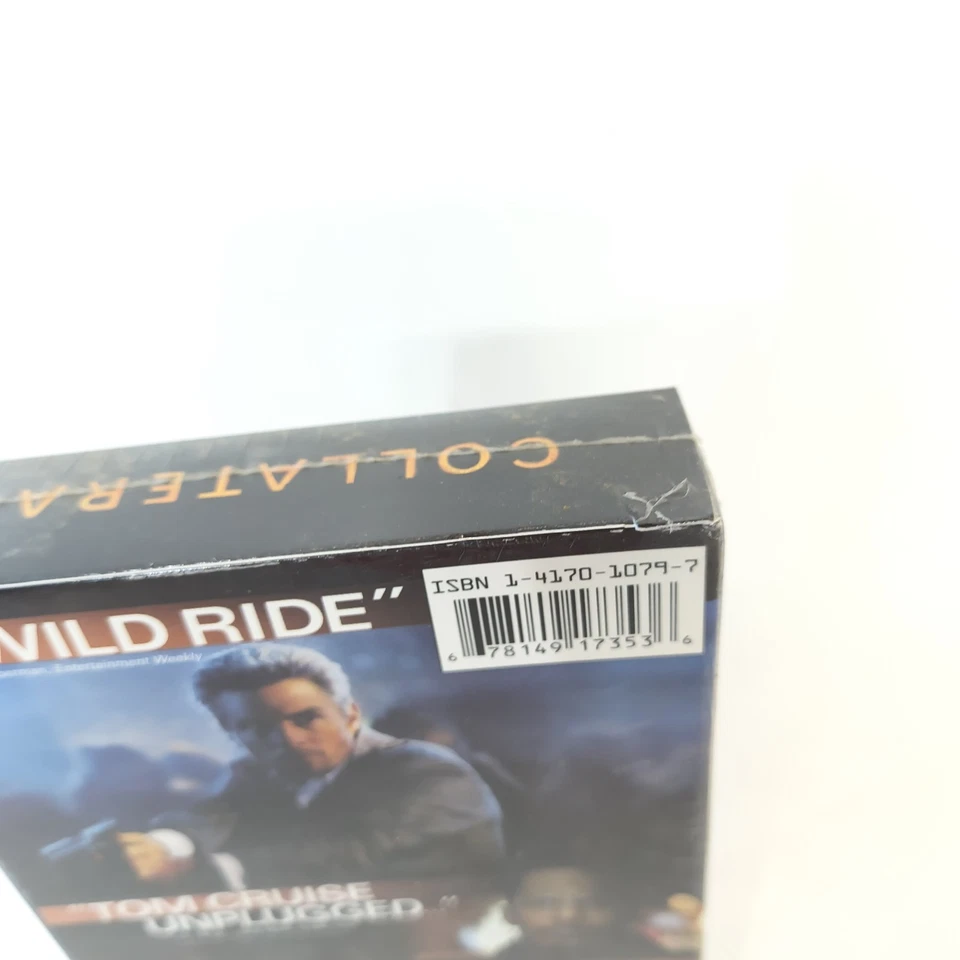 Collateral (VHS, 2004, Widescreen) Sealed New Watermarks Tom Cruise Jamie Fox - Image 3 of 4