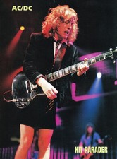 AC/DC ANGUS YOUNG LIVE-1996 FULL PAGE MAGAZINE 8X11 MINI-POSTER PINUP CLIPPING