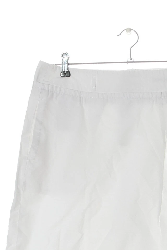 HUGO BOSS Falda de talle alto Mujeres Falda Talla EU 42 blanco look casual - Imagen 3 de 4