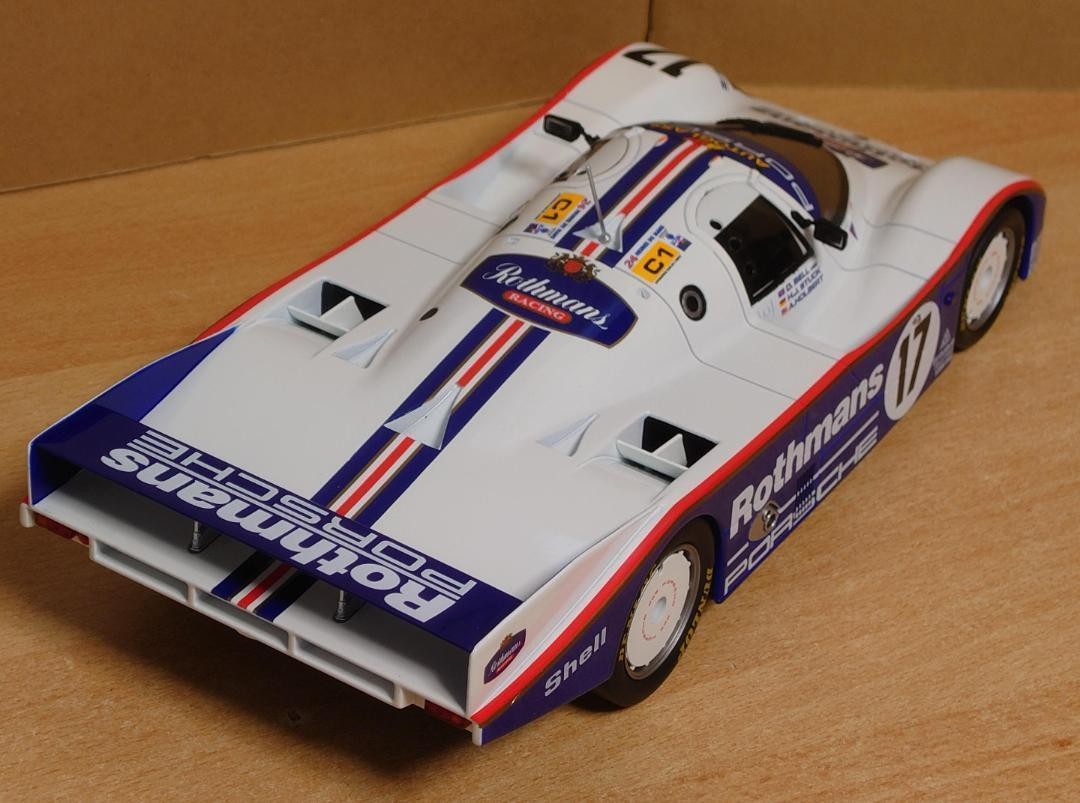 Porsche 962 Rothmans 1/18モデル 1/18 Porsche 962C Rothmans Le Mans 1987 Winner Norev Diecast