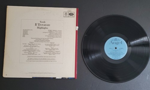 VERDI IL TROVATORE HIGHLIGHTS LP Record Album S36404 - Picture 4 of 7