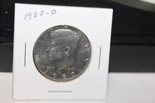 VERY NICE  KENNEDY 1980-D  HALF DOLLAR