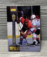 1994 Signature Rookies Tetrad Autographs #116 Tim Taylor #815/7750