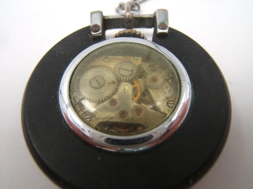 ANTIQUE PENDANT LAPEL WATCH 15J FRANCE WORKING - Picture 5 of 6