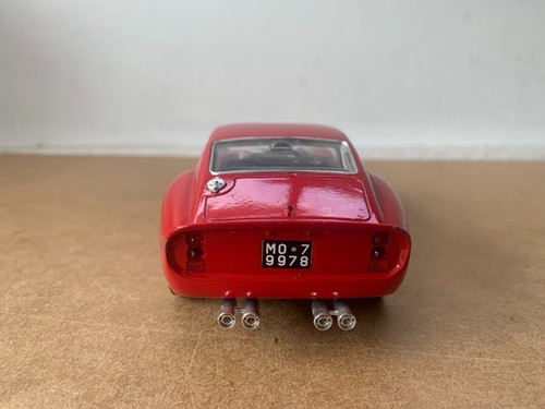 BURAGO FERRARI 250 GTO 1962 SANS BOITE 1/20 E6 - Bild 4 von 5