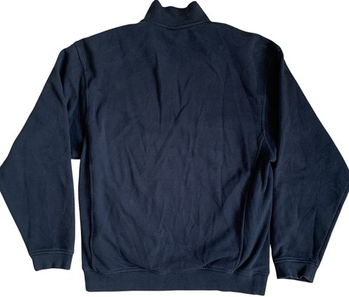 Nike Men’s Premier 1/2 Zip Fleece Pullover Sz Small Black Activewear Sweater - Picture 7 of 8