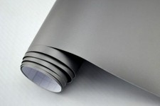 6,8€/m²  Auto Folie  - SILBER METALLIC MATT - selbstklebend Car Wrapping aussen