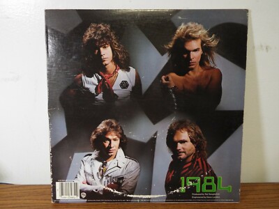 VAN HALEN MCMLXXXIV 1984 LP VINYL ALBUM | eBay