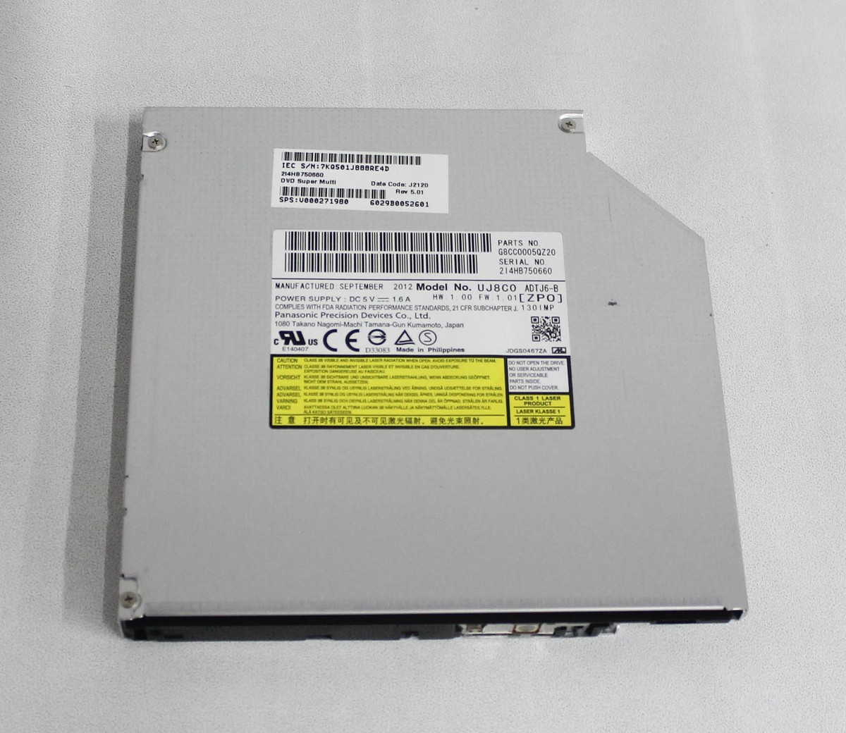 ℃-ute CD/DVD Amazon.com: for ASUS X72 X75 X53 X55 X451 X551 Panasonic