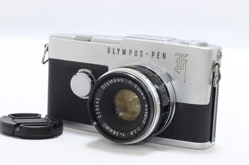 【Excellent+++ CLA'd】Olympus Pen F Half Frame Camera w/ 38mm f/1.8-#5216