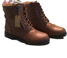 Vepose Womens 27 Ankle Size 8.5 Brown Boots
