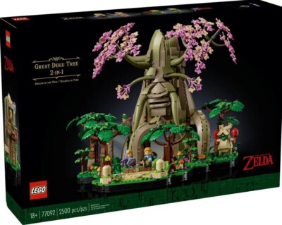 LEGO 77092 The Legend of Zelda Deku Tree 2500 Pieces Ocarina of