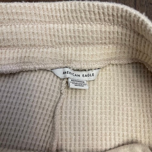 American Eagle Waffle Super High-Waisted Flare Pant - Picture 8 of 9