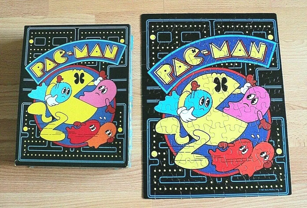 Vintage Whitman 99 piece Pac-Man Puzzle.