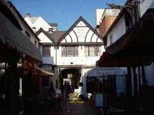 Photo 6x4 Angel Hotel Yard Guildford The 'Ye Angel Hotel Yard'  c2012