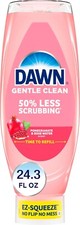 Dawn Gentle Clean EZ-Squeeze Dish Soap, Pomegranate Rose Water 24.3 fl oz